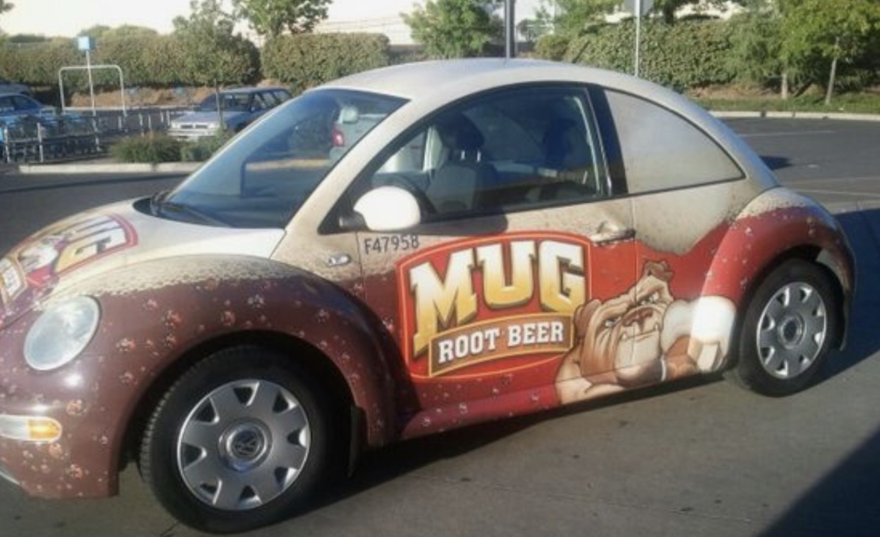 if we kissed in the mug bug - F47958 Mug Root Beer